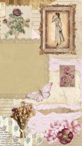 Junk Journal Phone Wallpaper | iOS, Android