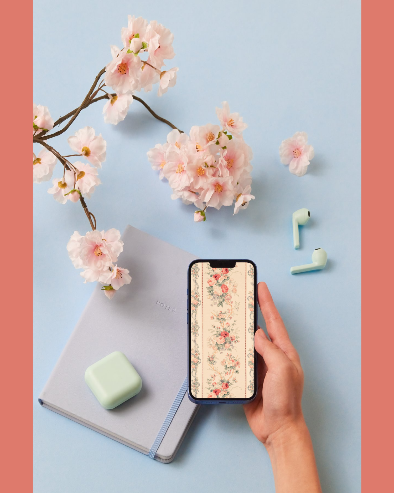 Vintage Floral Phone Wallpapers | Set of 25 Beautiful Designs