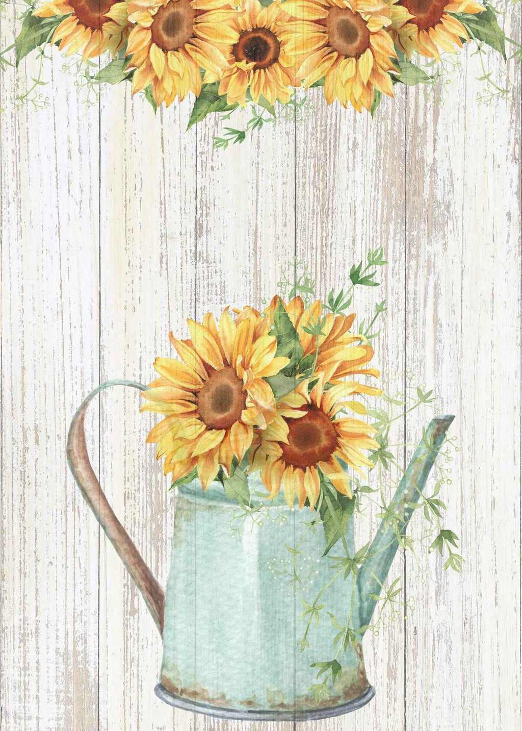 Watercolor Sunflower Collection | Printable Wall Art