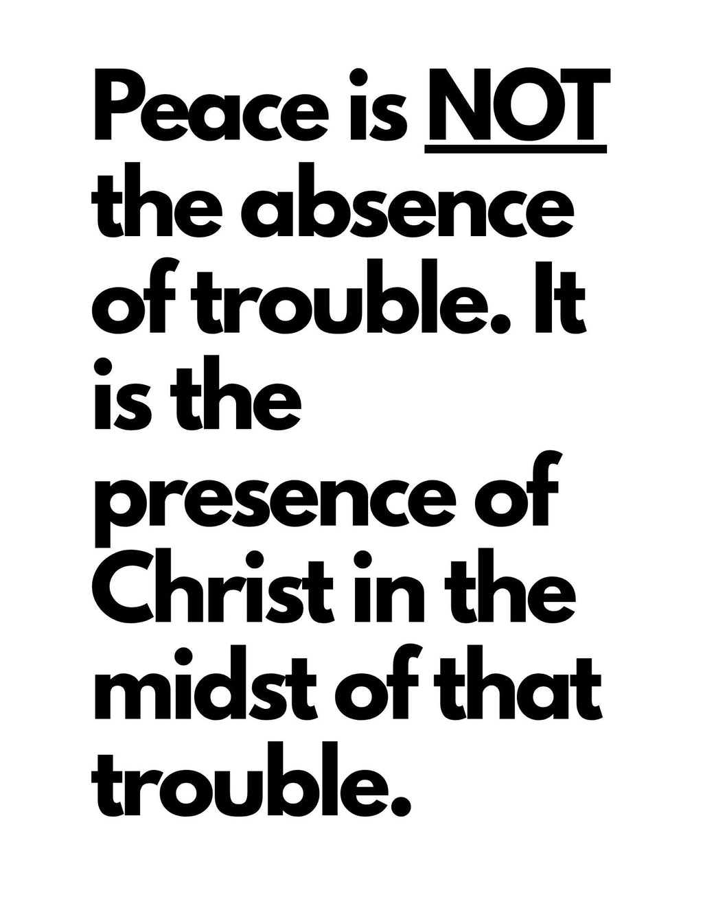 Christian Quotes Wall Art Prints: Religious Home Decor (Digital Download)