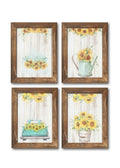 Watercolor Sunflower Collection | Printable Wall Art