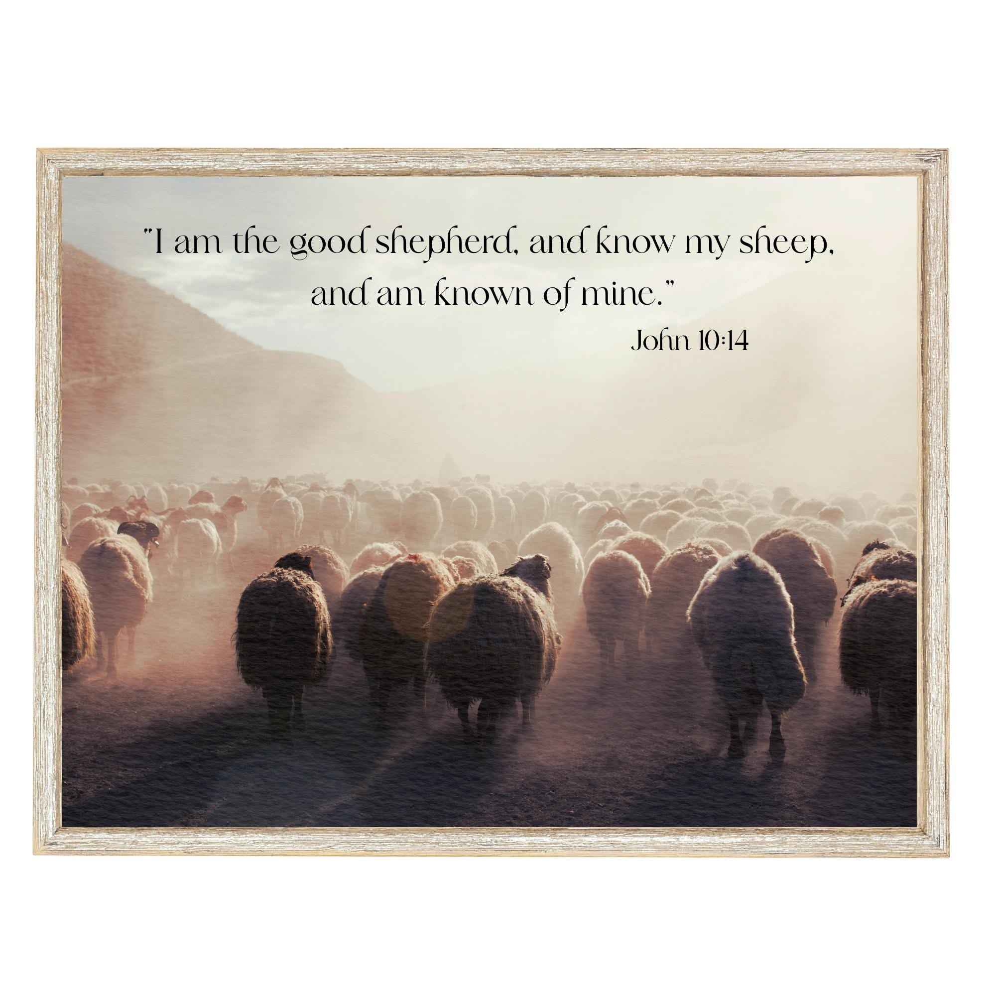 I Am The Good Shepherd | Printable Wall Art