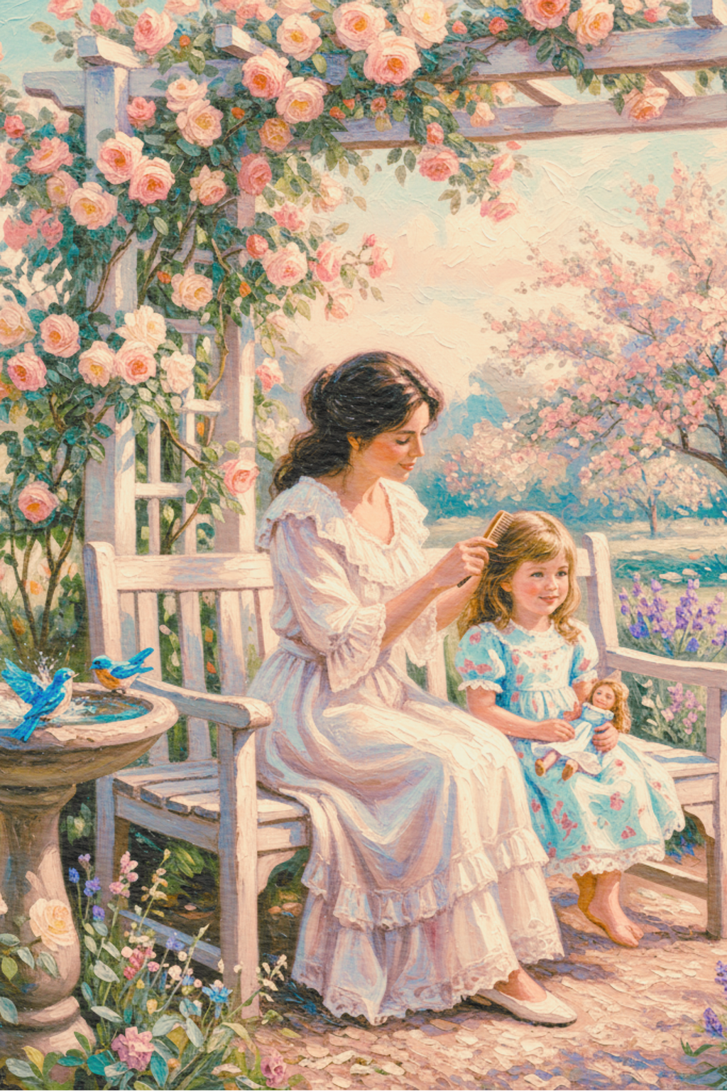 Mommy and Me Digital Print