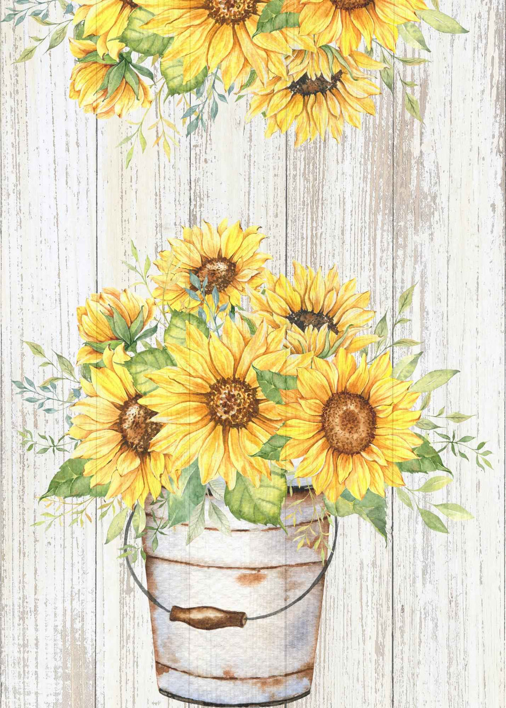 Watercolor Sunflower Collection | Printable Wall Art