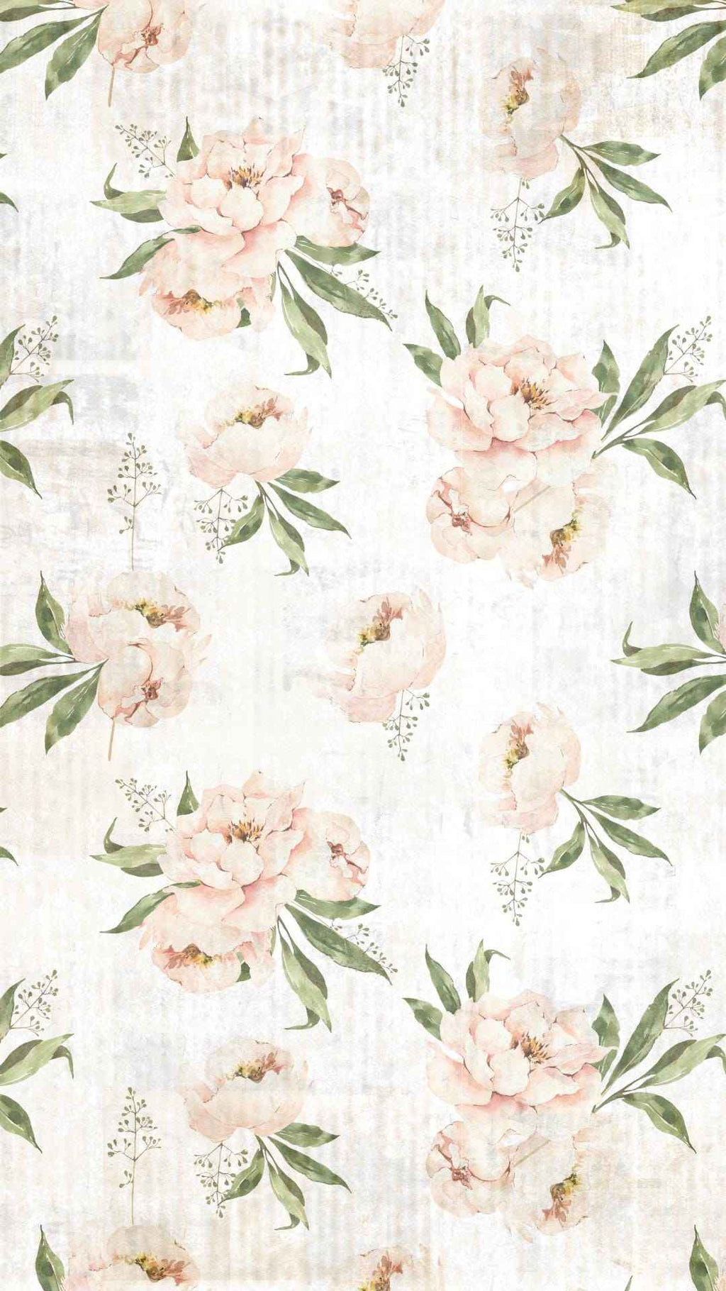 Vintage Flowers Phone Wallpaper | Set of 7 | iOS and Android | Digital Download