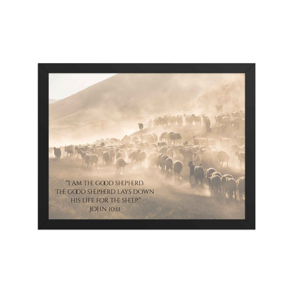Framed Poster | I Am The Good Shepherd