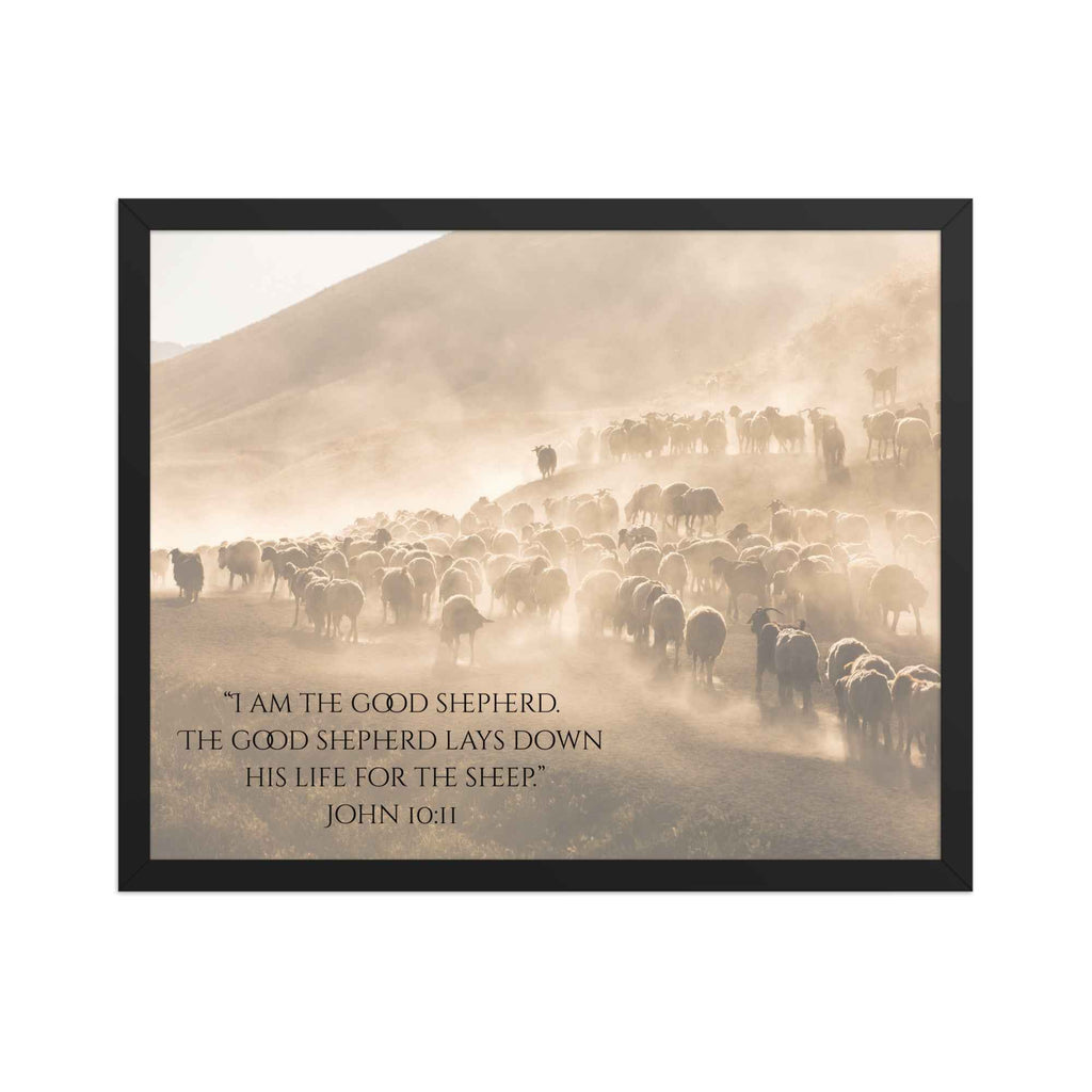 Framed Poster | I Am The Good Shepherd