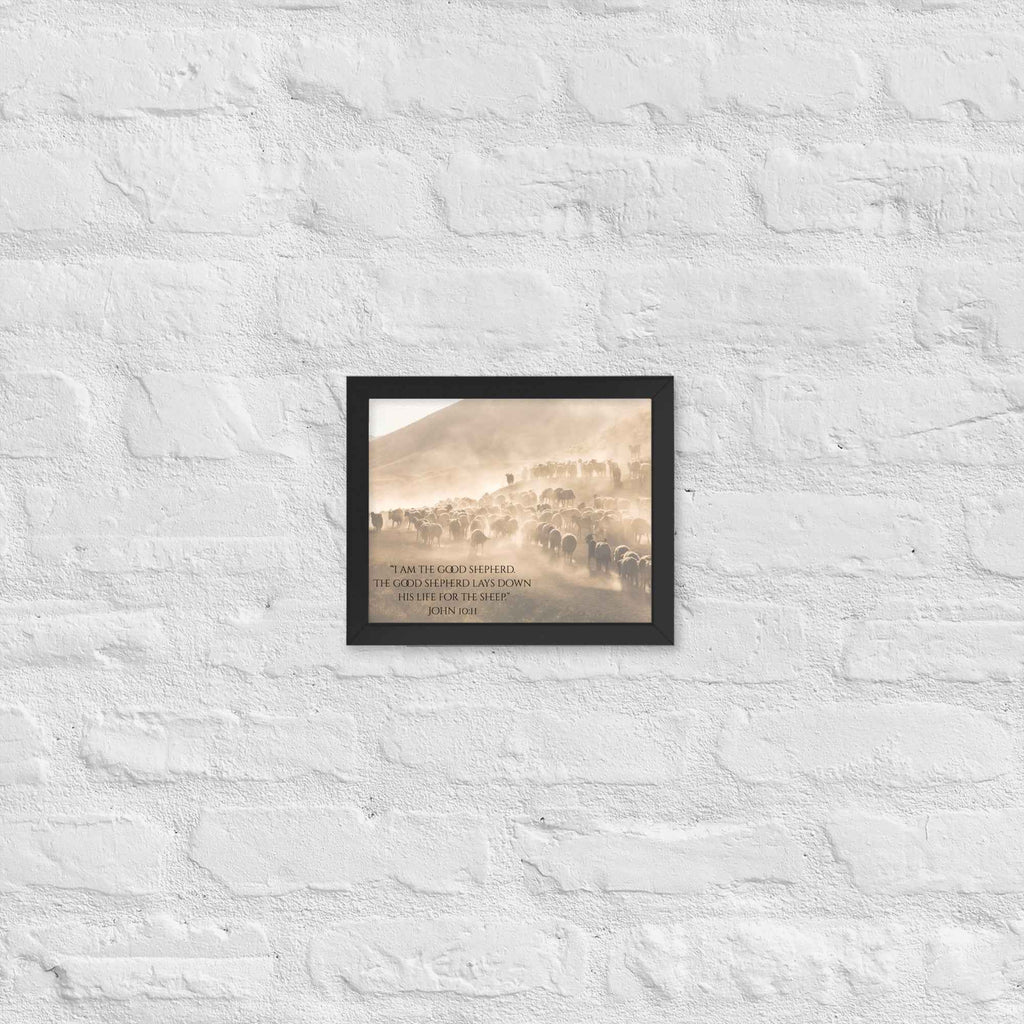 Framed Poster | I Am The Good Shepherd
