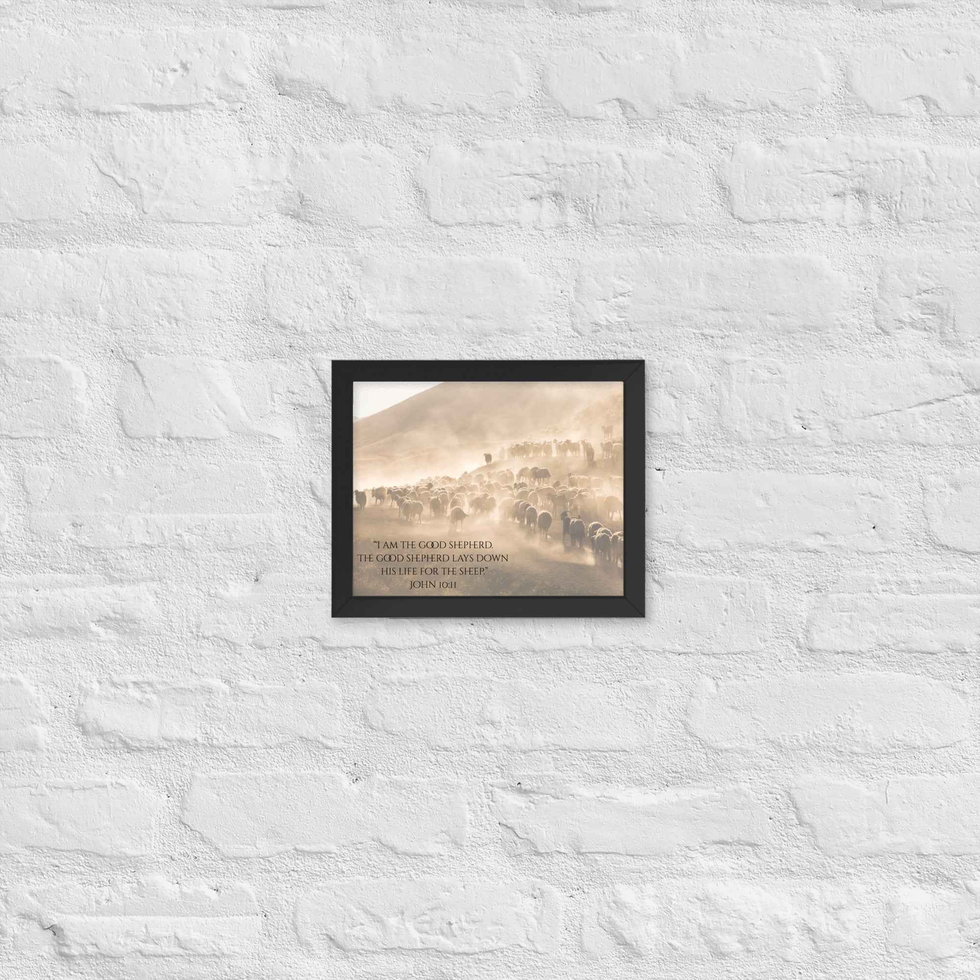 Framed Poster | I Am The Good Shepherd