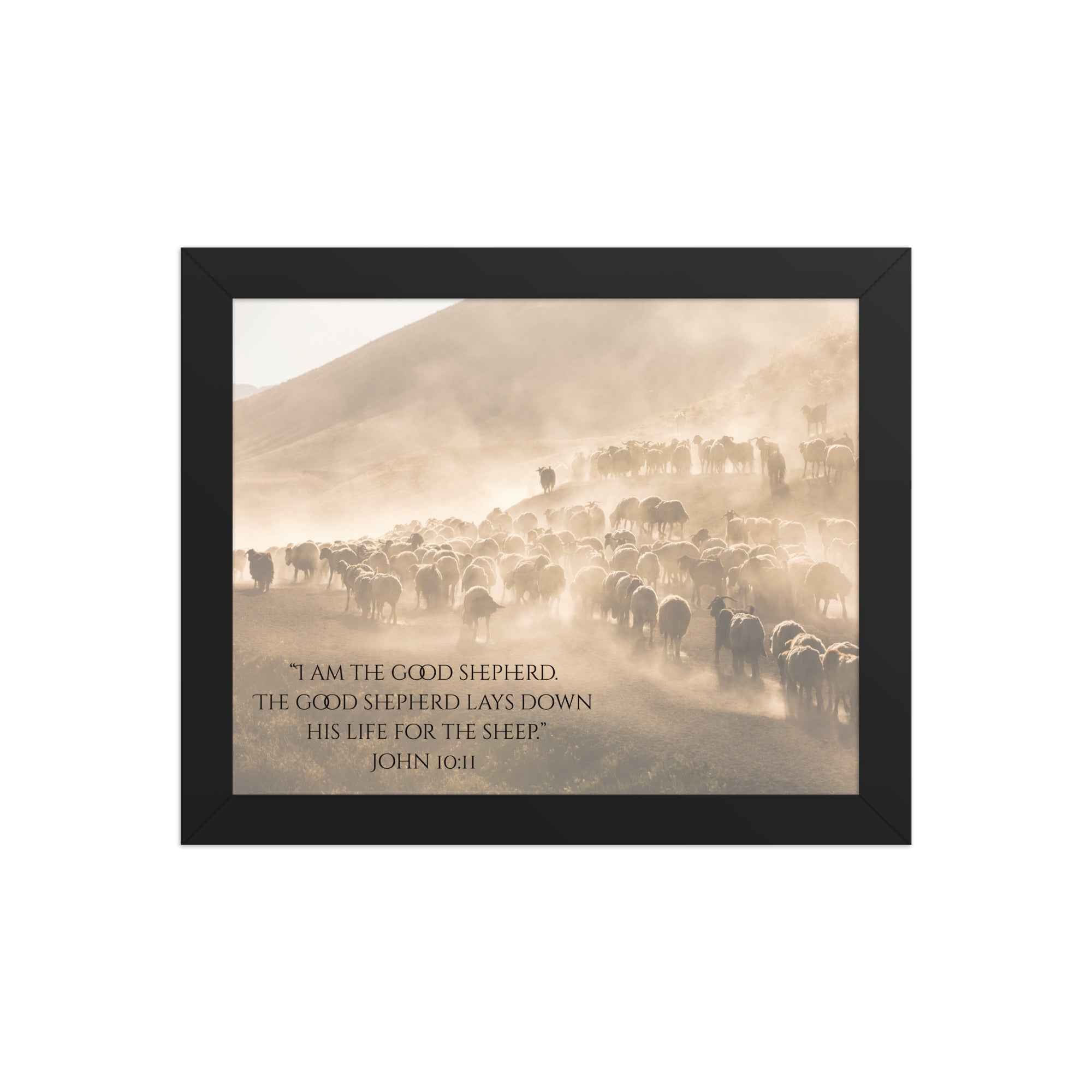 Framed Poster | I Am The Good Shepherd