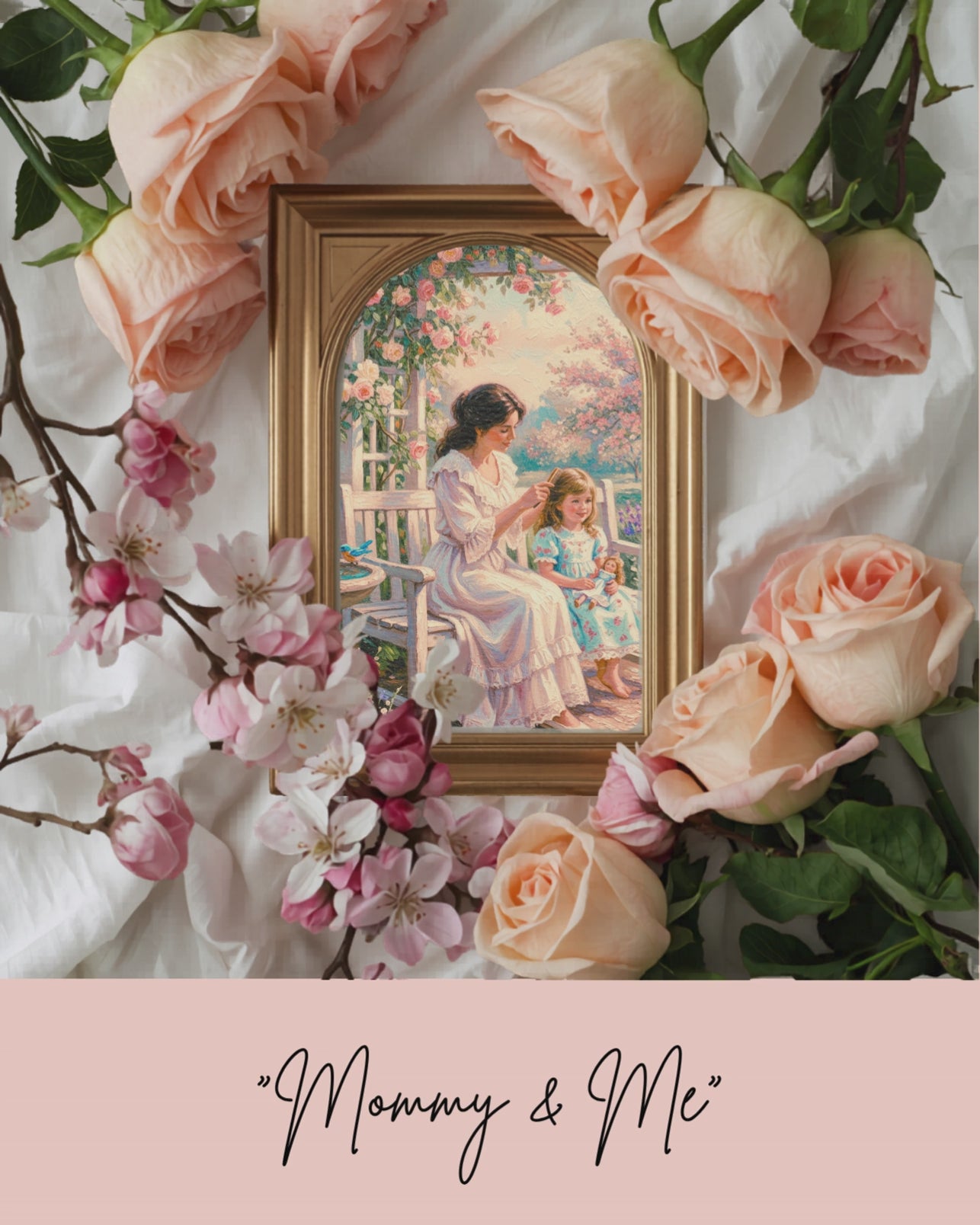 Mommy and Me Digital Print
